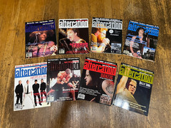 Altercation Magazine Lot of 8 Issues 2000’s Danzig Cramps Punk Music Rollins