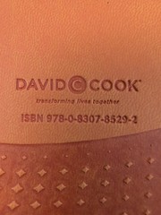 2018 NIV Action Study Bible Orange Faux Leather 1st Edition David C Cook