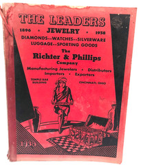 1938 Richter & Phillips 408 Pages Wholesale Catalog- Jewelry, Sporting Goods Etc