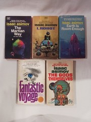 Isaac Asimov Vintage Science Fiction PB Book Lot Paperbacks UNCREASED SPINES 3B