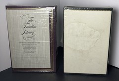 FRANKLIN LIBRARY Book Lot of 4 Signed First Leather Bound Books New SEALED