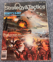 Strategy & Tactics 102 Montys D-Day Complete Game Enclosed No Tokens