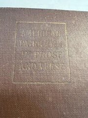1923 American Patriotism in Prose & Verse J. Madison Gathany