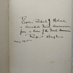 Long Ever Ago Rupert Hughes Signed Antique 1st Edition Personally Inscribed