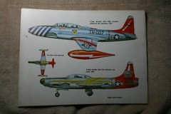 P-80 Shooting Star in Action Squadron Signal Book # 1040 Very Good Condition