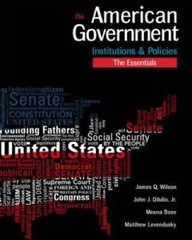 American Government: Institutions and Policies, Essentials Edition – ACCEPTABLE