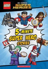 5-Minute Super Hero Stories (LEGO DC Super Heroes) – Hardcover – GOOD