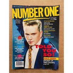 HALO JONES NO.1 MAGAZINE JANUARY 20 1990 HALO JAMES cover with more inside – age
