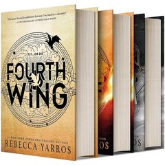 The Empyrean Series 3 Books Collection Set Fourth Wing Iron Flame Onyx Storm