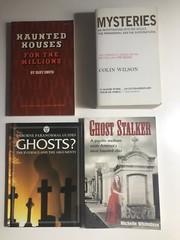 Lot: 4 books of Ghosts, & Mysteries. * Ghost Stalker: signed * total 1075 pages