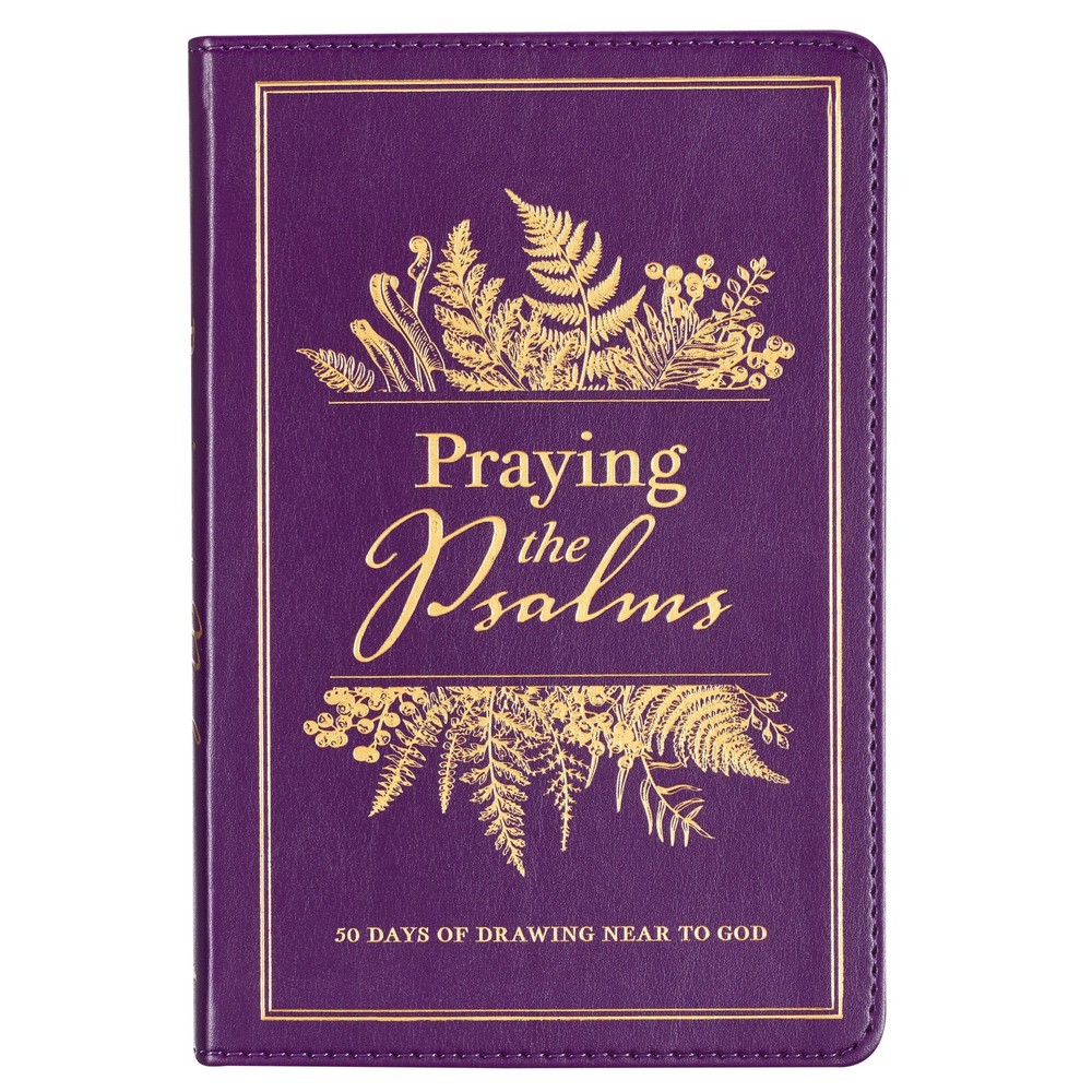 Praying The Psalms-Purple Faux Leather