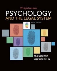 Wrightsman’s Psychology and the Legal System Paperback