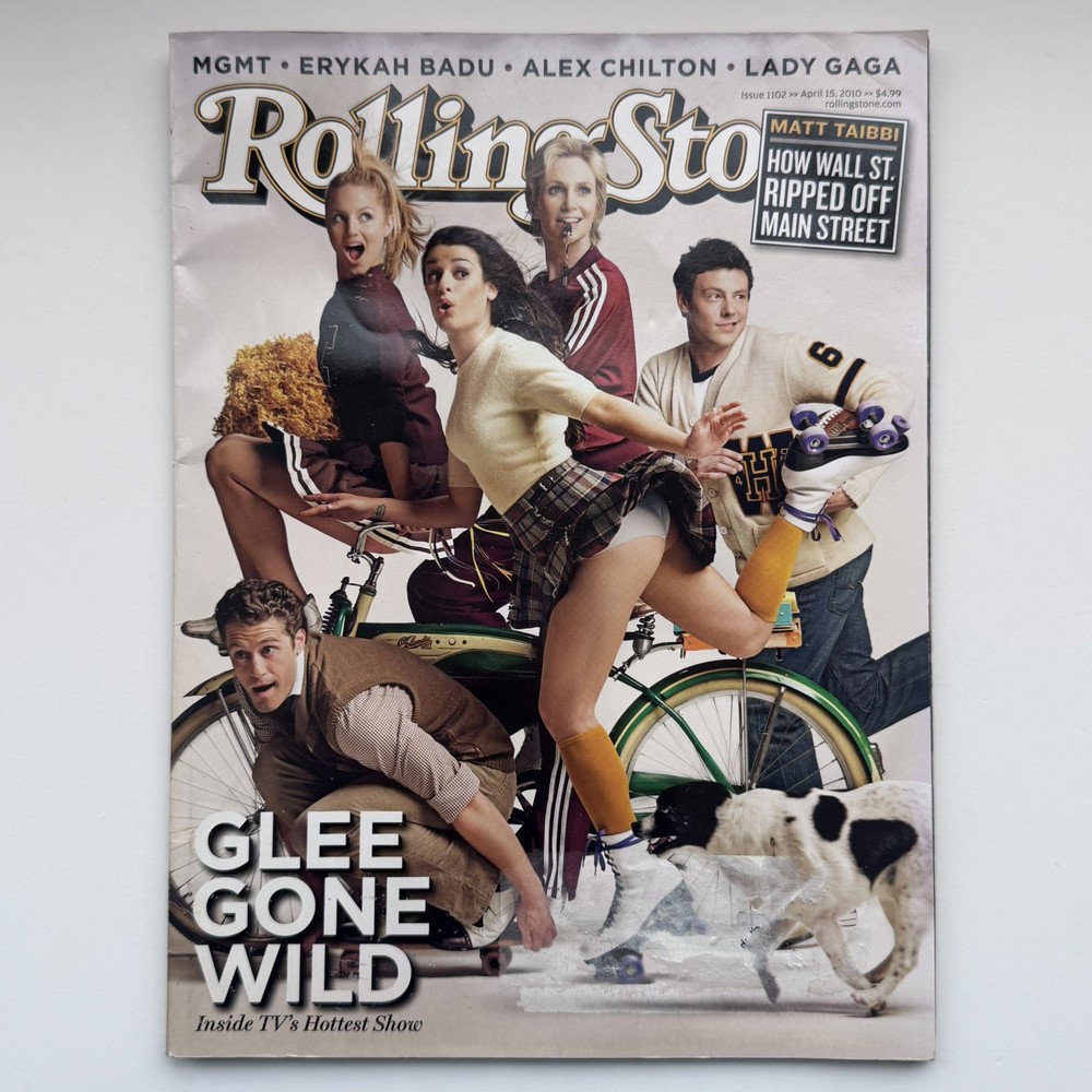 GLEE Rolling Stone Magazine #1102 April 15 2009