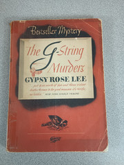 The G-String Murders: Gypsy Rose Lee Paperback Book (1941, Bestseller Mystery)