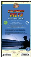 California Delta Adventure Guide Waterproof Map