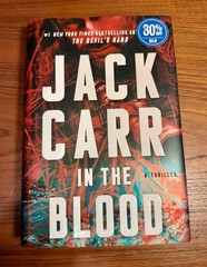 In the Blood Jack Carr FIRST EDITION / FIRST PRINTING Hardcover w/DJ James Reece