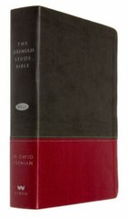 The Jeremiah Study Bible, NKJV: Charcoal/Burgundy LeatherLuxe®: What It Says. Wh