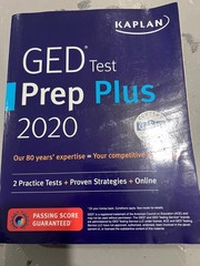 Kaplan Test Prep Ser.: GED Test Prep Plus 2020 2 Practice Tests Proven Strategie
