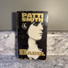 Book, Patti Smith, Babel, Poetry, Paperback, Berkley Edition, 1979
