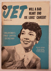 Jet Magazine August 9 1956 Ku Klux Klan~Eartha Kitt~Joe Louis~Black History
