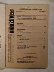 1972 November, Amazing Science Fiction Magazine, Gregory Benford (MH439-6)