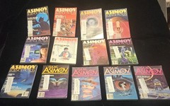 Isaac Asimov’s Science Fiction Magazine Complete 1984, 13 Magazines