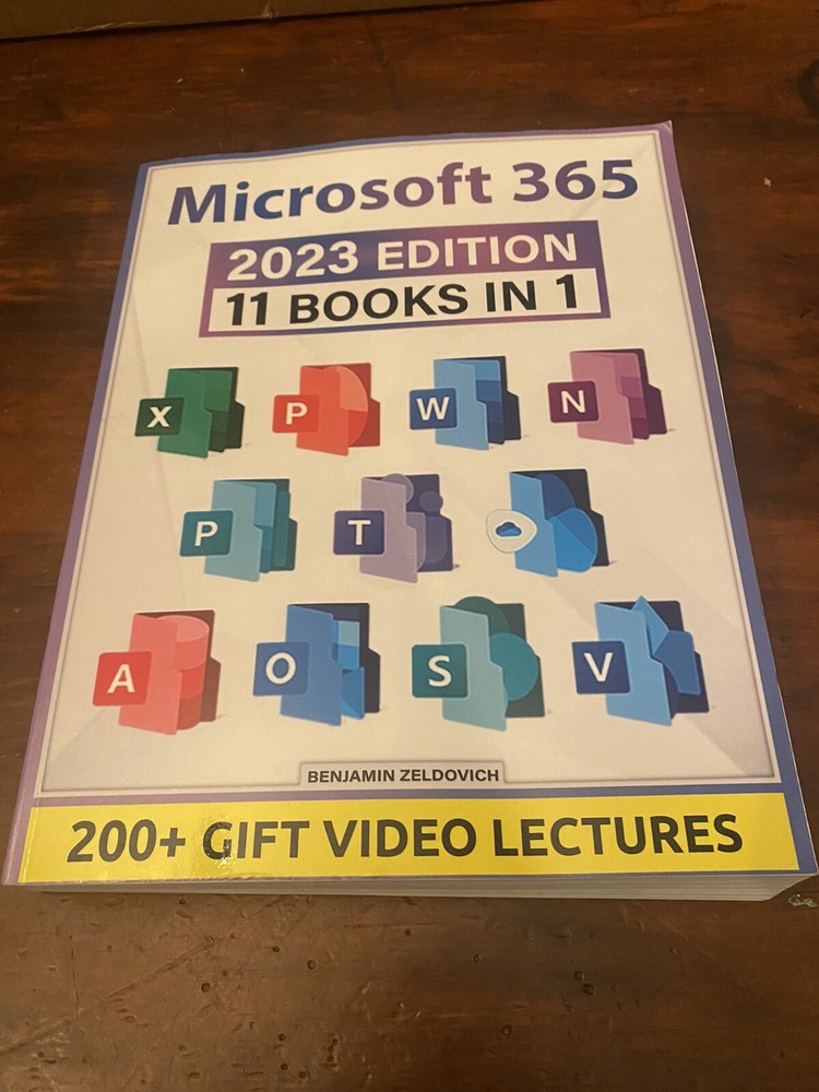 Microsoft 365: 11 Books in 1 by Zeldovich, Benjamin ISBN #9798363221682