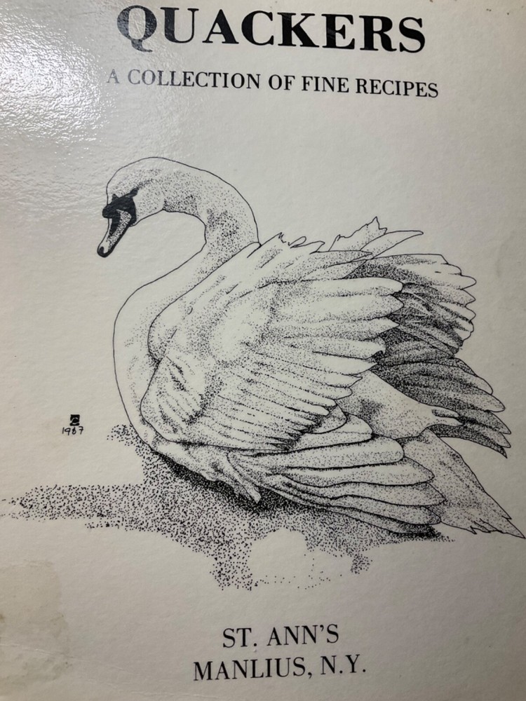 RECIPES. Quackers, ST. ANN’S Church MANLIUS, N.Y. COOKBOOK. Fayetteville-Manlius