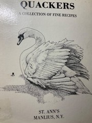 RECIPES. Quackers, ST. ANN’S Church MANLIUS, N.Y. COOKBOOK. Fayetteville-Manlius
