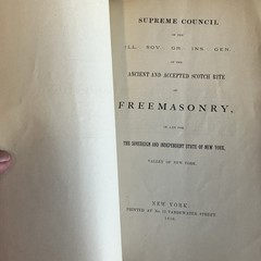 chastisement of a bearer of false witness by Albert Pike, 1889 1st stapled wrap