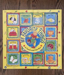 VTG Baby Touch & Feel Board Books My Favorite Things Box 16 Books 160 pages VEVC