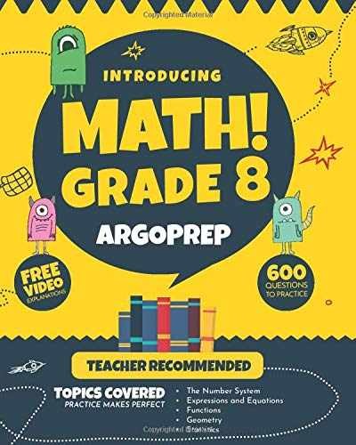 Introducing MATH! Grade 8 – Paperback, by Brothers Argo; ArgoPrep – Very Good o
