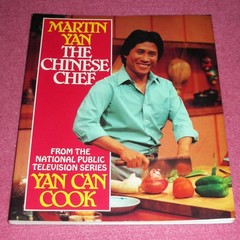 MARTIN YAN The Chinese Chef 1985 Lg Paperback ~ From YAN CAN COOK, TV Series