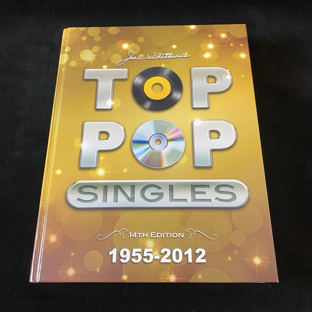 Joel Whitburn’s Top Pop Singles 1955-2012 HC Rare Record Research Book