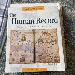 Human Record by Alfred J. Andrea and James H. Overfield (Trade Paperback)