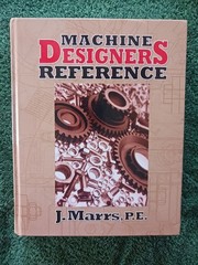 Machine Designers Reference by Jennifer Marrs Hardcover 2012