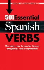 501 ESSENTIAL SPANISH VERBS (DOVER LANGUAGE GUIDES By Garcia Pablo Loaeza *Mint*