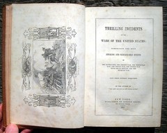 1855 U.S. MILITARY PICTORIAL HISTORY BOOK REVOLUTIONARY WAR OF 1812 INDIAN WARS