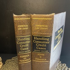 Handling Consumer Credit Cases 2nd Ed – Fonseca & Teachout – 1980 2-Vol Set HC