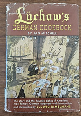 1965 Luchow’s German Cookbook NYC Restaurant Ludwig Bemelmans Illustrations HCDJ