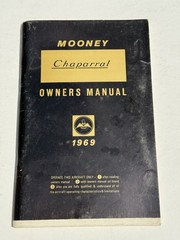 1969 Mooney Chaparral M20E Owner’s Manual, Original
