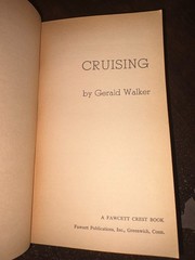 Cruising by Gerald Walker Vintage PB 1971 – Basis for Iconic Al Pacino Gay Film