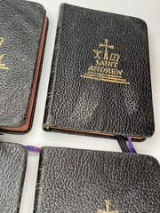 1951 Pocket Size Slipcase 4 Vol. Edition Saint Andrew Daily Missal Catholic Mass