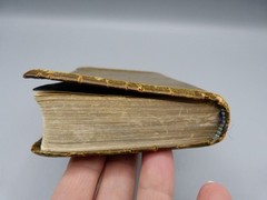 Vintage Holy Bible Leather Pocket Size King James (worn), from Hawaii, 1970s