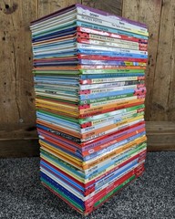 JOB LOT 44 Vintage Ladybird Books 80s/90s Disney Thomas Ghostbusters Batman