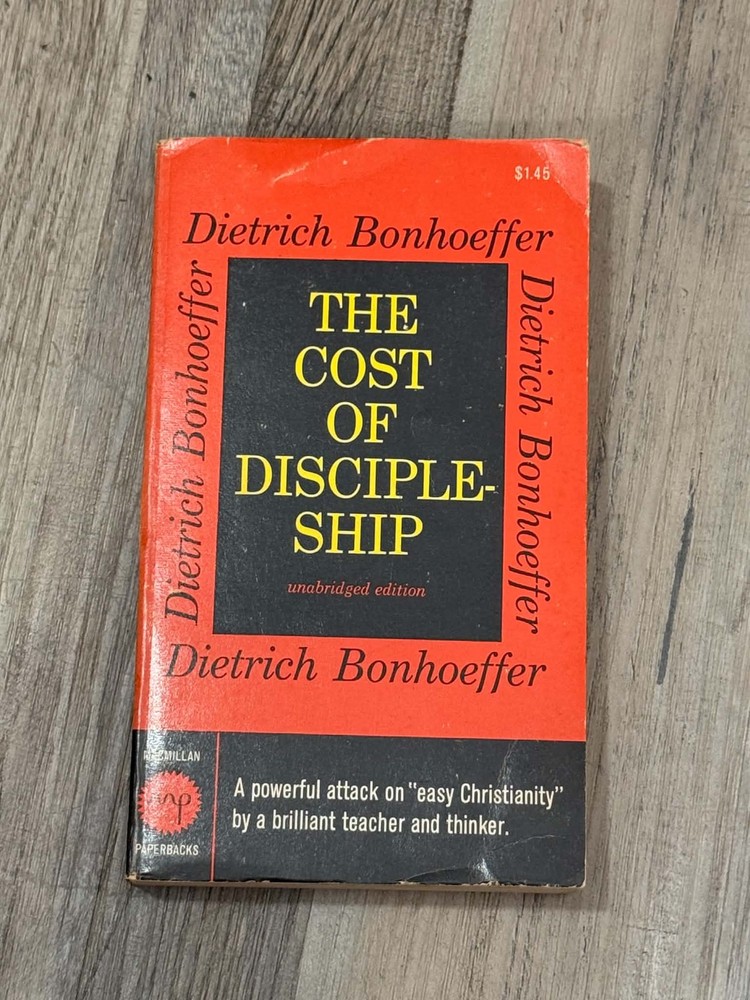 The Cost of Discipleship by Dietrich Bonhoeffer Paperback