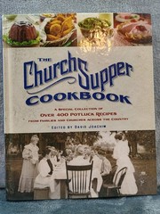 The Church Supper Cookbook David Joachim Rodale Blue Cream Hardcover 2005 USA