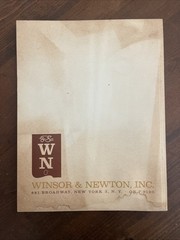1961 Winsor & Newton Catalog Colors & Materials of Finest Quality for Artists