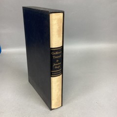 GULLIVER’S TRAVELS In Slip Case • Jonathan Swift • 1940 – W/ Sandglass Illustrat
