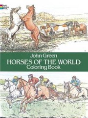 Horses of the World Coloring Book (Dover Nature Coloring Book) – VERY GOOD